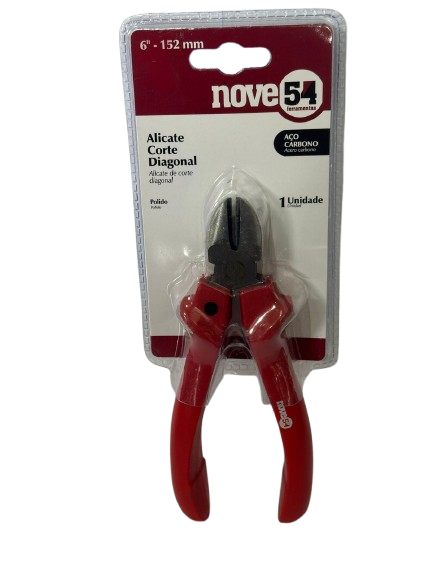 ALICATE CORTE DIAGONAL 6" AC POLIDO 954 VONDER