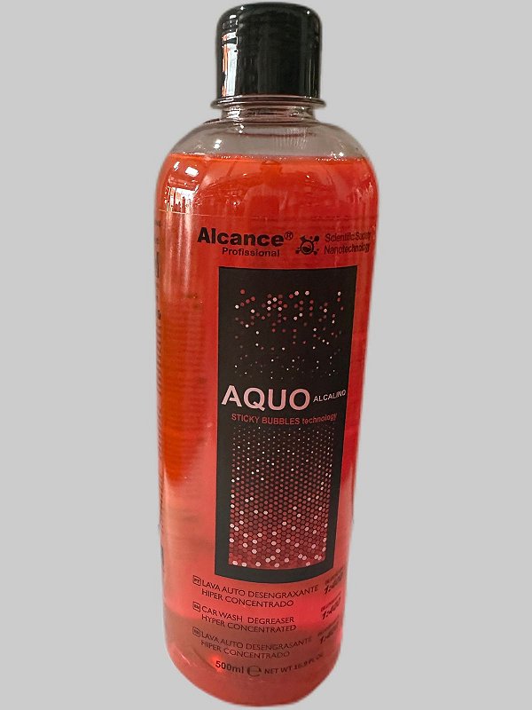 AQUO Desengraxante 500ml -Shampoo Concentrado 1.400 - ALCANCE