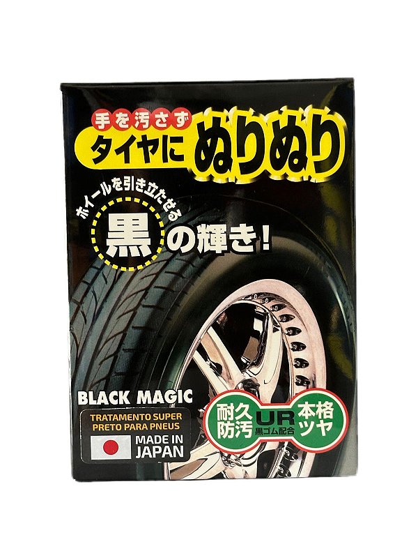 BLACK MAGIC 150ML - SUPER PRETO P/ PNEUS - SOFT99