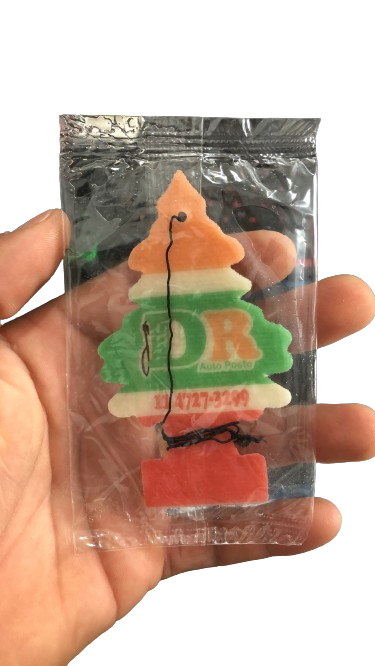 2000 mil und cheirinho aromatizante personalizado 6,5x6,5cm