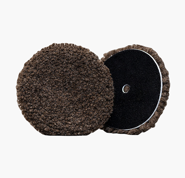 BOINA DE FIBRA LA C VELCRO CORTE RAPIDO MARROM 160MM - PERFECTO CORTE