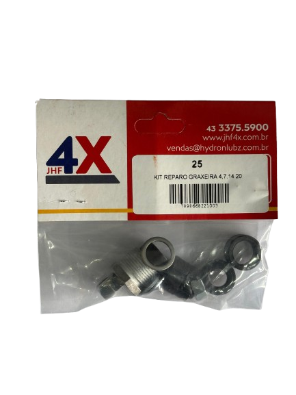 KIT REPARO PARA MAQUINA DE ENGRAXAR 4, 7, 14 E 20 KG - JHF 4X