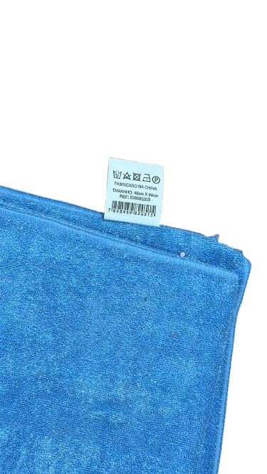 Pano microfibra  47 x 87cm sec azul claro - DETAILER