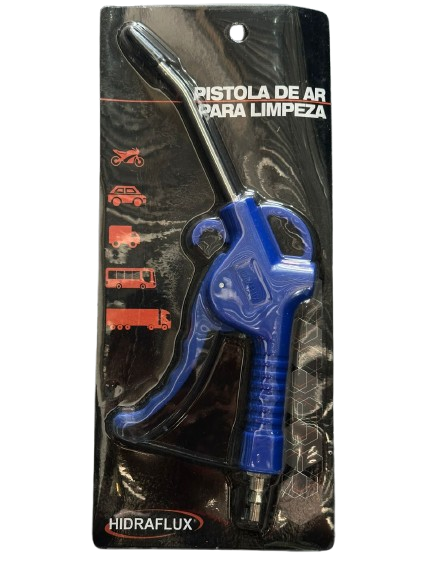 PISTOLA DE AR METAL C/GATILHO E PROLONGADOR 100MM - HIDRAFLUX