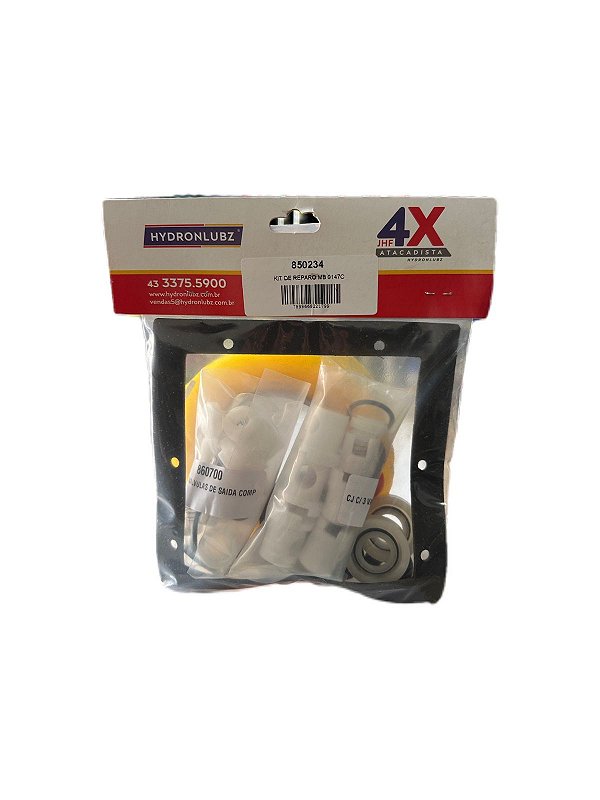KIT REPARO DO CABECOTE JHF 4X PARA BOMBA MB 0147C - JHF4X