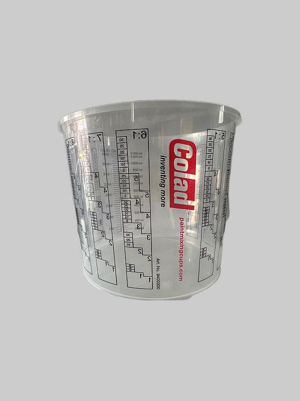 RECIPIENTE EM PLASTICO, PARA MISTURA COM CAPACIDADE 1400ML - COLAD