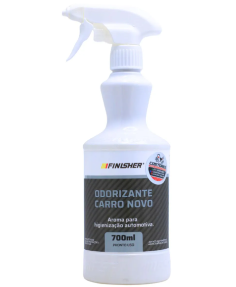 ODORIZANTE CARRO NOVO - FRASCO 700ML SPRAY - FINISHER