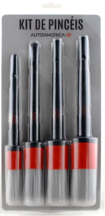 KIT PINCEIS - DETAILING BRUSH - AUTOAMERICA