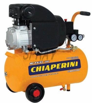 COMPRESSOR 7.6/21L 2HP-220 VOLTS S/KIT 7.6 S/KIT - CHIAPERINI