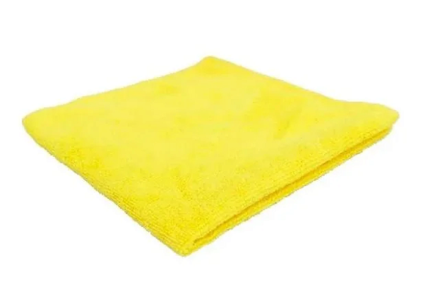 PANO DE MICROFIBRA 28X28CM 230GSM AMARELO - DETAILER