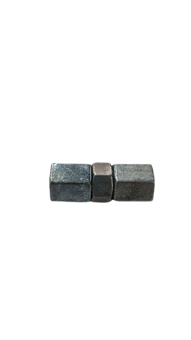 TERMINAL P/ TUBO PU 8 X 1,25mm X 1/4" NPT C/ PORCA - HIDRAFLUX