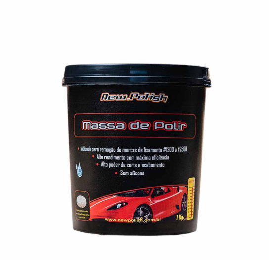 Massa de Polir 1kg - NEW POLISH