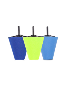 KIT 3 PCS BOINA POLIMENTO EM CONE - VONIXX