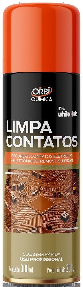 ORBI LIMPA CONTATOS 300ML/209G - ORBI QUIMICA