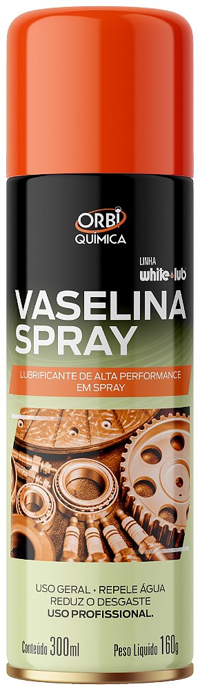 ORBISPRAY VASELINA 160G/300ML - ORBI QUIMICA