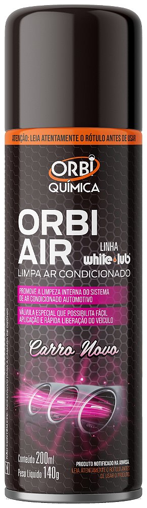 ORBI AIR - CARRO NOVO 200ML / 140G - ORBI QUIMICA