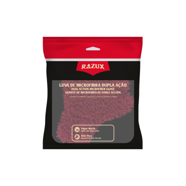 LUVA DE MICROFIBRA DUPLA ACAO - RAZUX