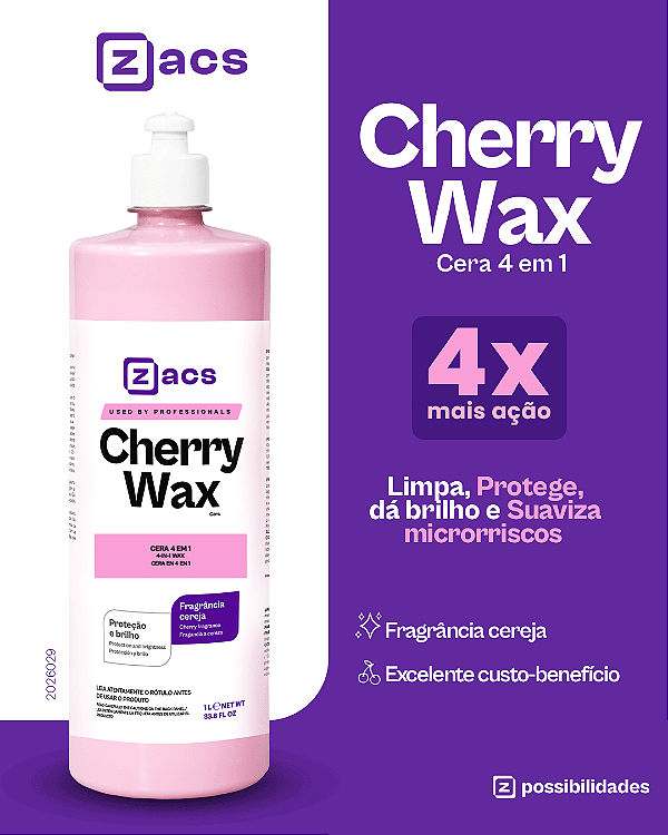 CHERRY WAX 500ML - ZACS