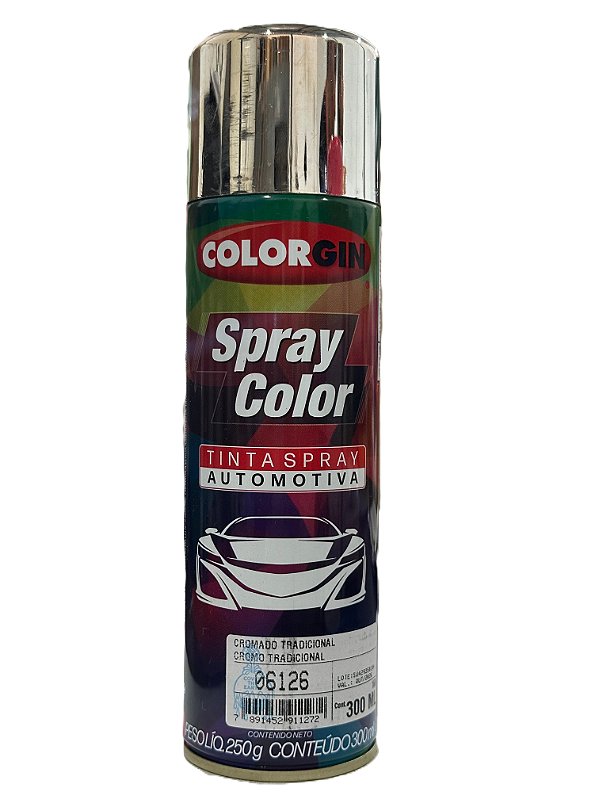 SPRAY COLOR CROMADO TRADICIONAL 06126 - COLORGIN