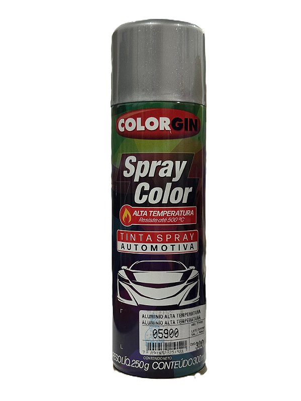 SPRAY COLOR ALUMINIO ALTA TEMP 05900 - COLORGIN