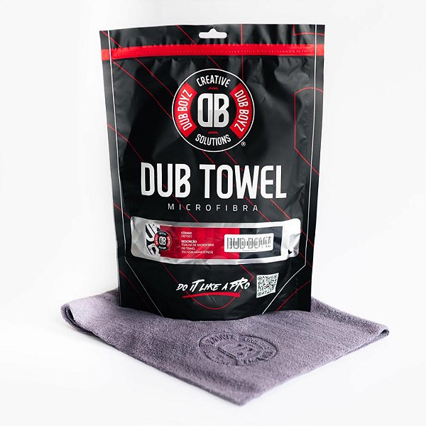 TOALHA DE MICROFIBRA - DB TOWEL - 350 GSM 40X40 (AZUL) - DUB BOYZ