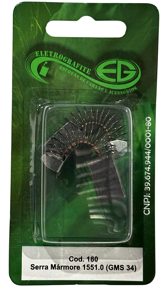 Escova de Carvao - Serra Marmore 1551.0 (GMS 34)