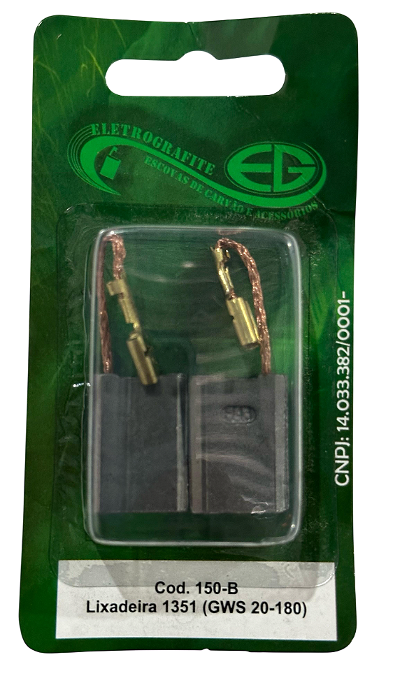 Escova de Carvao - Esmerilhadeira 7 1351/1352/1353/1751/1761 (GWS 20-180/21-180)