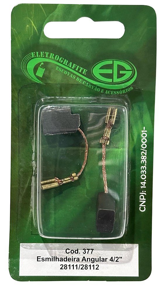 Escova de carvao - esmerilhadeira angular 4/2" DW 28111/28112/28114/28136 - Par
