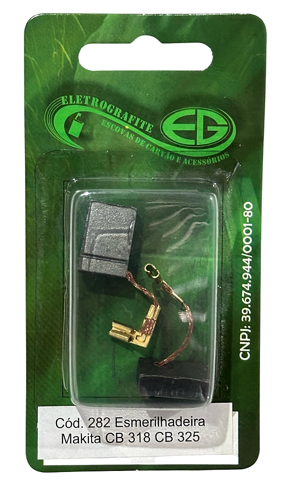Escova de Carvao - Esmerilhadeira CB 318/325/326 HR 2470/9554NB/9556NB/9557NB
