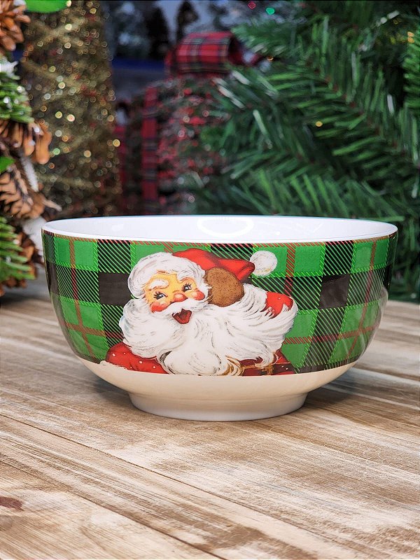 BOWL NATAL CLAUS RETRO