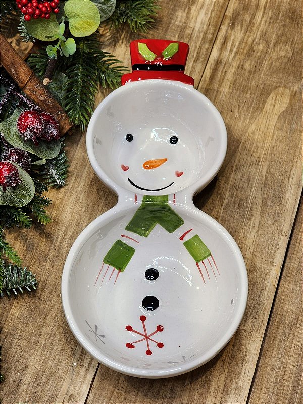 PETISQUEIRA  BONECO DE NEVE - 23CM