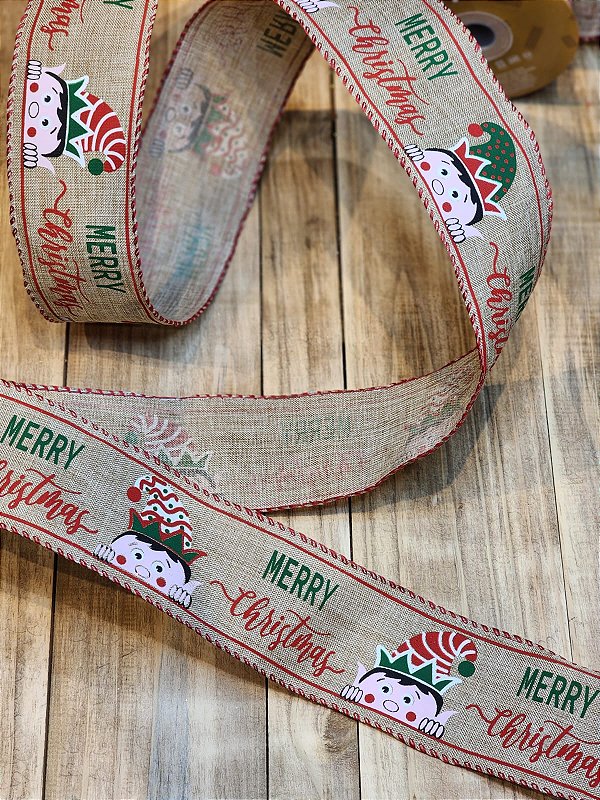 FITA ARAMADA DUENDE MERRY CHRISTMAS