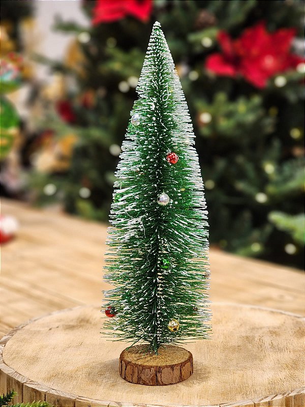 PINHEIRO PARA VILA VERDE COM BOLAS - 30CM