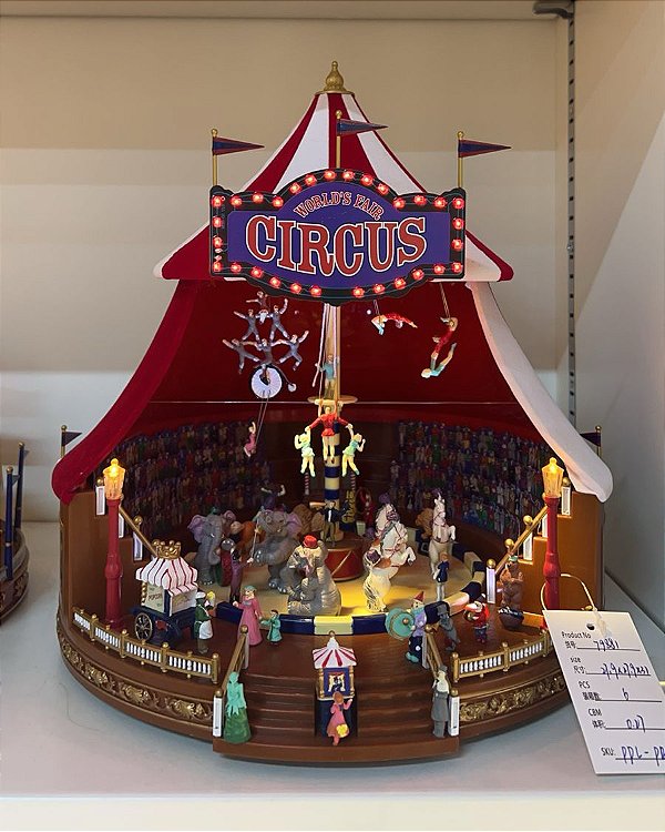 CENÁRIO VILA NATALINA CIRCUS LUXO VINTAGE CIRCO - PRÉ VENDA 2026
