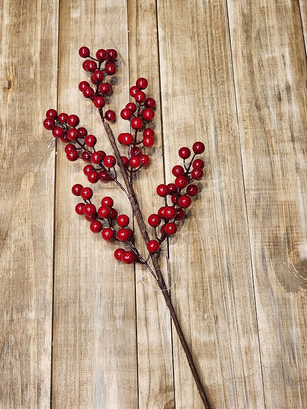 GALHO BERRY VERMELHO - 69CM