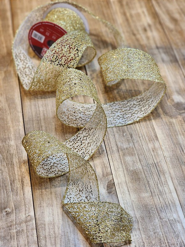 FITA ARAMADA DOURDADA TELADA