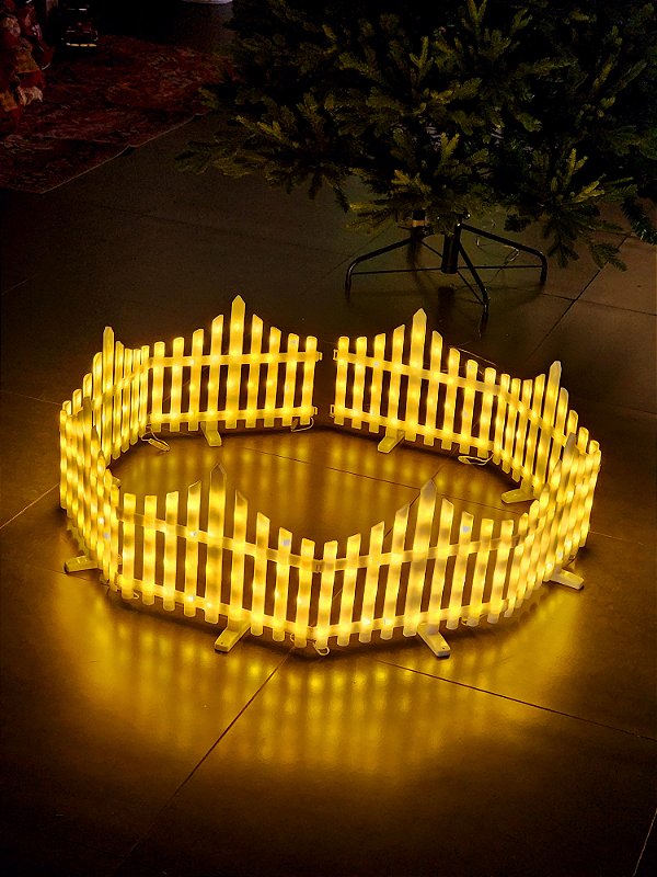 CERCA ILUMINADA DE LED WARM 2,60CM USO INTERNO E EXTERNO