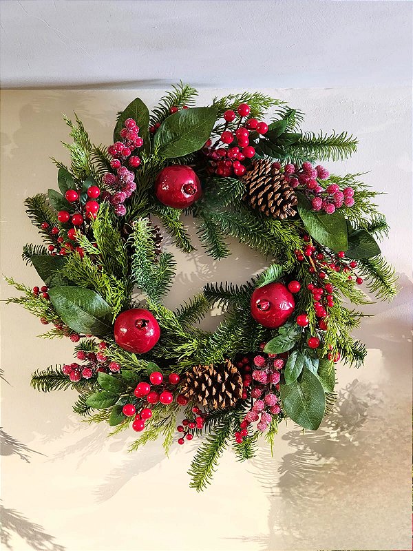 GUIRLANDA DECORADA ROMÃ 60CM