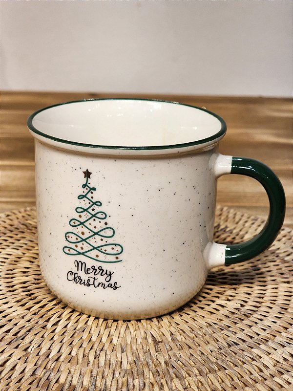 CANECA NATALINA ÁRVORE 430ML