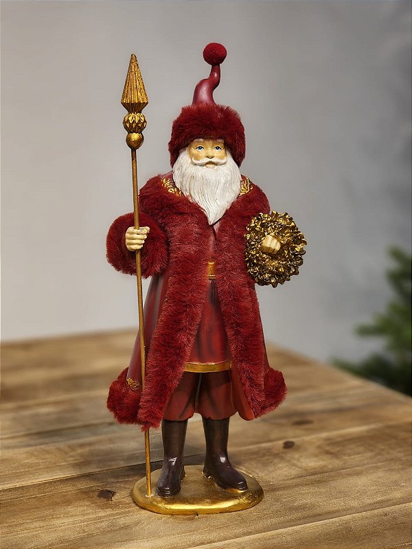 PAPAI NOELVERMELHO ROYAL DELUXE 38,3CM