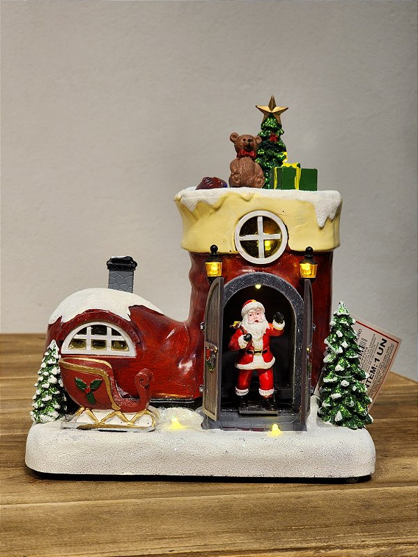 CENÁRIO VILA NATALINA BOTA COM NOEL