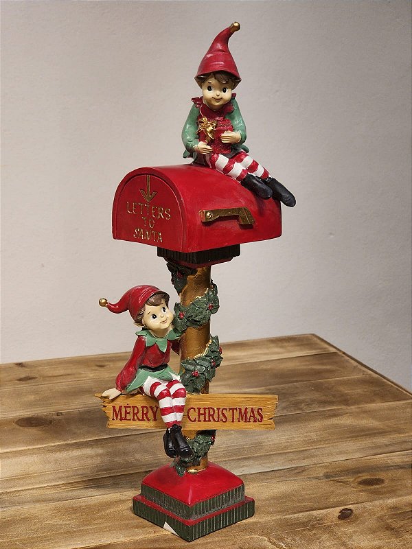 DUENDES NA CAIXA DE CORREIO 41,5CM