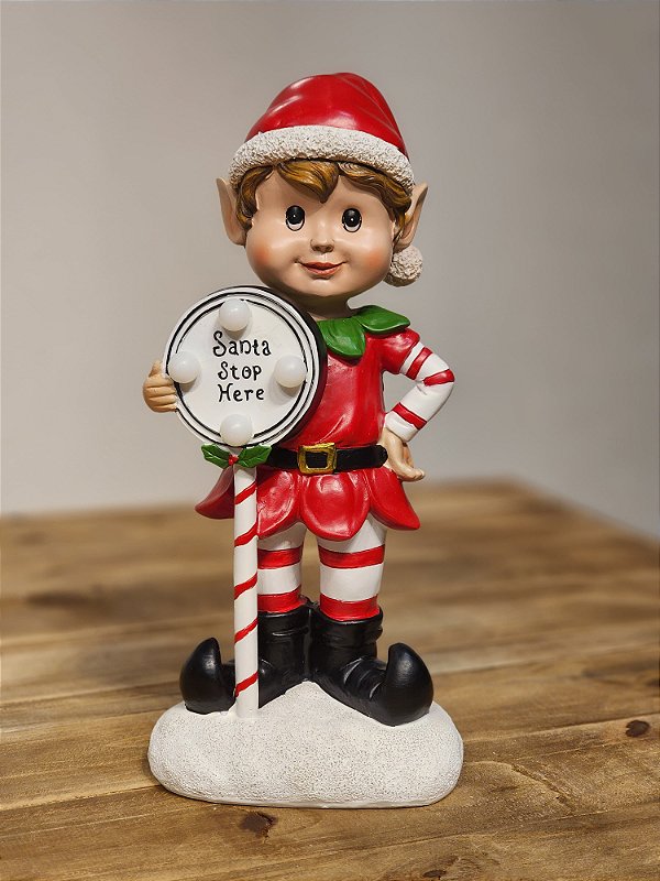 ELFO COM LED EM RESINA 31,3CM