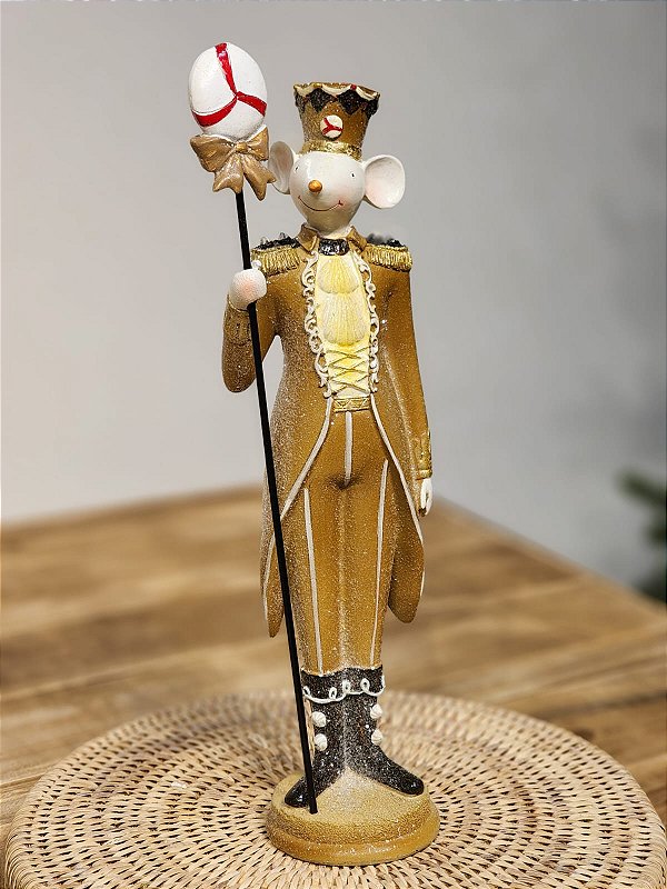 SOLDADO CAMUNDONGO EM RESINA 30CM