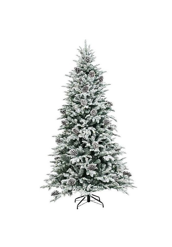 ÁRVORE NEVADA PINHEIRO ALASKA 877 GALHOS 2,10CM - PRÉ VENDA 2026