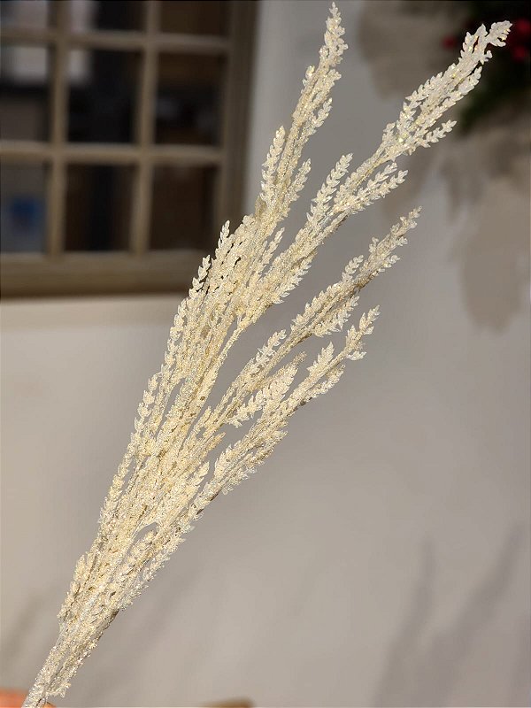 GALHO DECORATIVO FURTA-COR BRANCO 83CM
