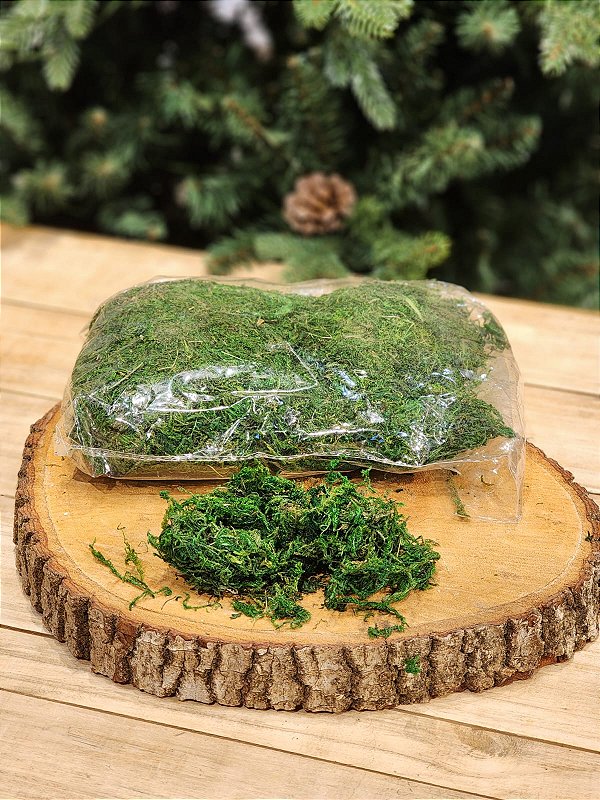 MUSGO NATURAL VERDE PARA VILAS