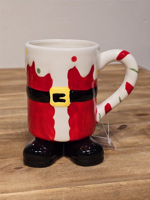 CANECA PAPAI NOEL 13CM