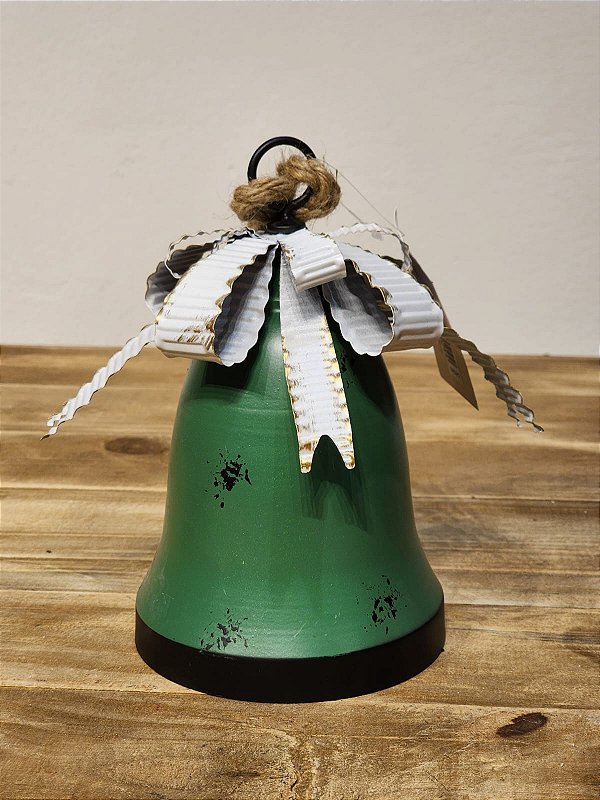 SINO VERDE EM METAL 19CM