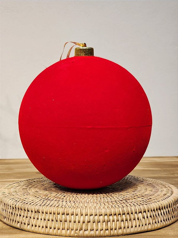 BOLA TRADICIONAL VERMELHO 20CM